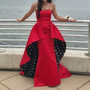 Sherri Hill Prom Dress, Red, Size: 4